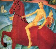 Petrov-Vodkin, Kozma Bathing the Red Horse oil